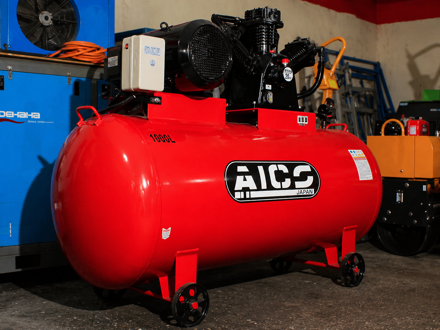 AICO 1000 Litres Electric Air Compressor 20HP Industrial High Pressure